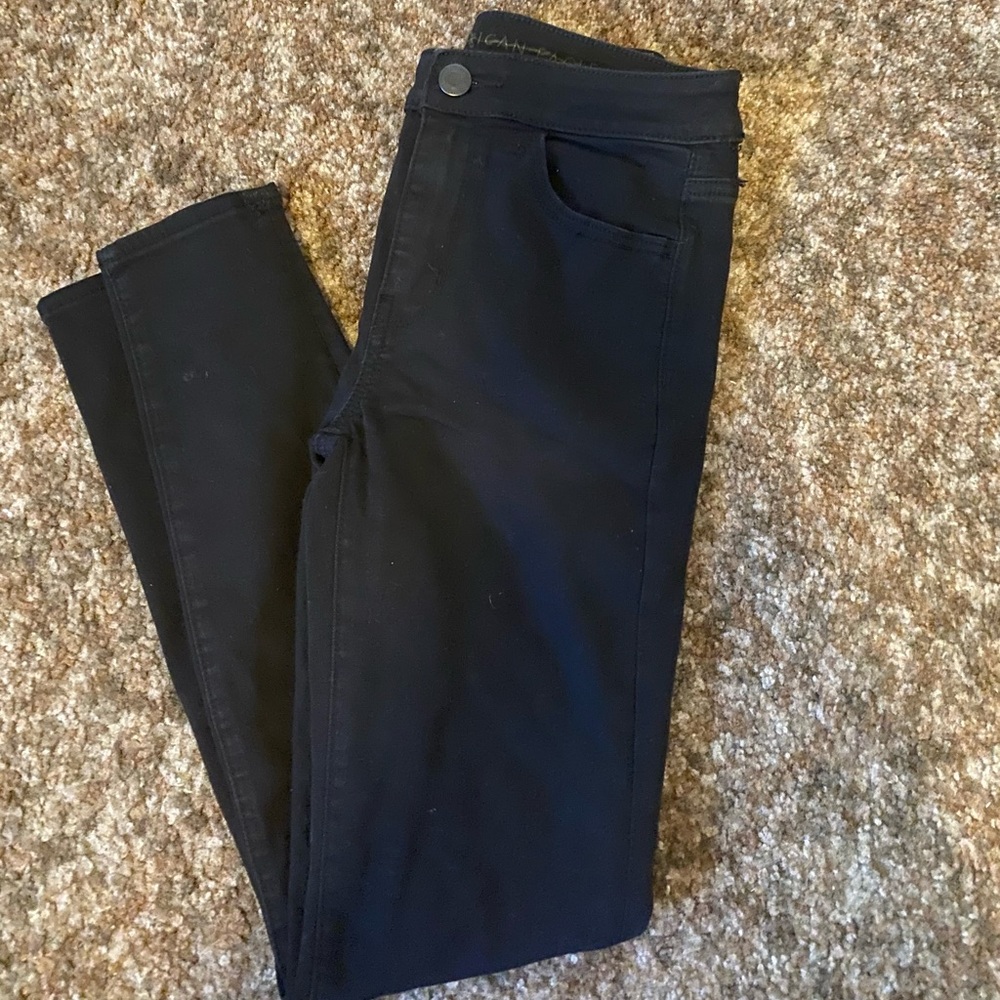 High rise American eagle jeggings